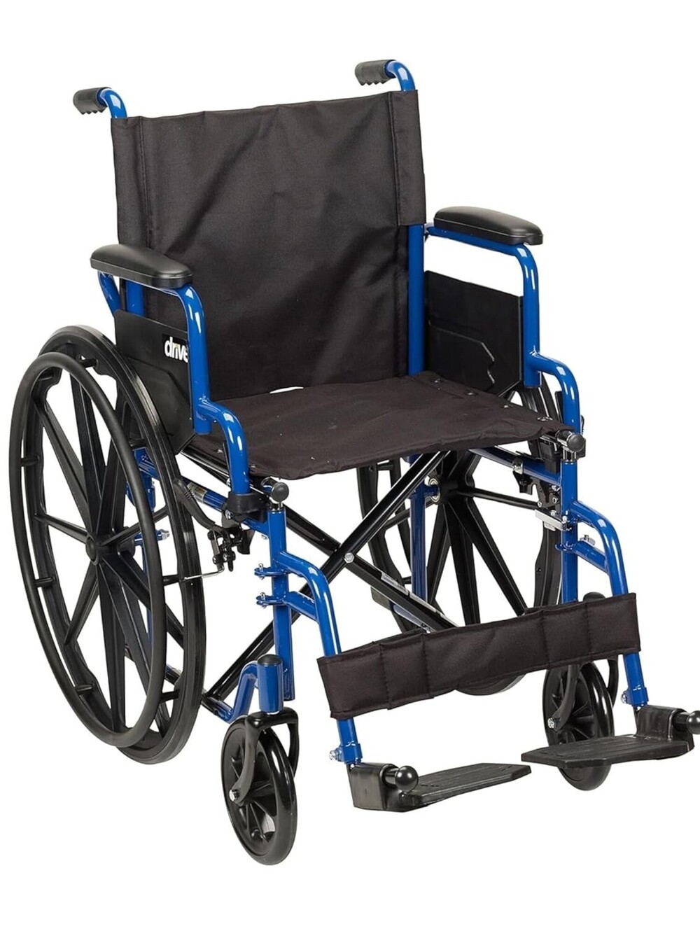Drive Medical Blue Streak Lightweight Wheelchair - 18 inch